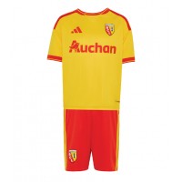 Stroje piłkarskie RC Lens Koszulka Podstawowej dla dzieci 2026-27 Krótki Rękaw (+ szorty)